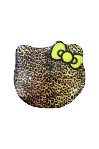 E2m Pop Socket Telefon Tutucu Benekli Kedi Sarı Sarı