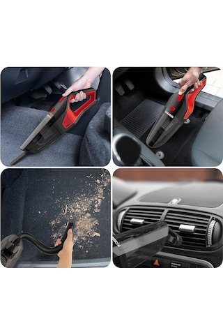 Kobb KBV12 12 V /120 W Araç Süpürgesi + 5 Parça Aksesuar Seti + Taşıma Çantası