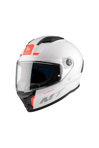 Mt Stinger 2 Solid A0 Kapalı Kask Beyaz