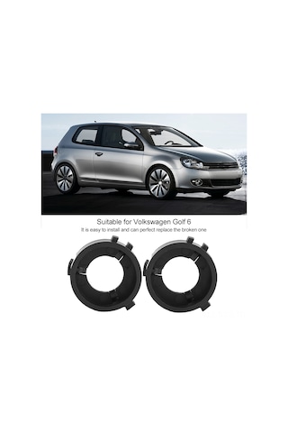 Springsun Golf 6 İçin H7 Led Far Ampulü Adaptörü Tabanı, Kolay Kurulum, 2 Adet,  Yerine Tam Uyumlu