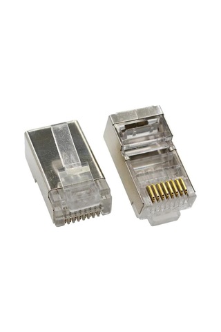 Primex Px-cat660 Metal Cat6 Jak, Rj45 Metal Konnektör, Cat6 Plug Metal 100 Lü Paket