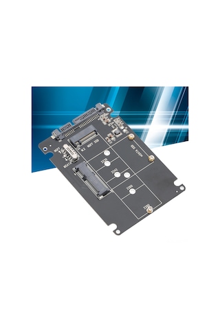 Yaleker M.2 Ve Msata Ssd'yi Sata'ya Dönüştürücü Kartı - 6gbps Hız, Sabit Bağlantı, Çoklu İşletim Sistemi Desteği