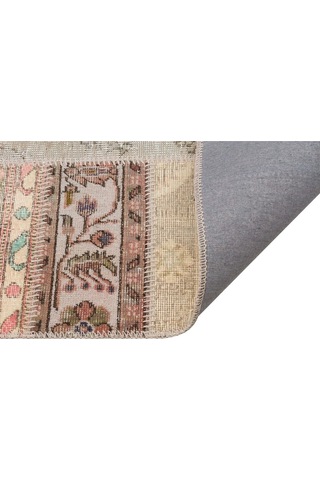 El Yapımı Geleneksel Patchwork Halı 160x230 Cm - 6291