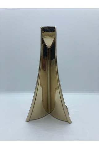 Plastik 4'Lü Gold Kaplama Koltuk - Mobilya Ünite Ayağı 18 Cm