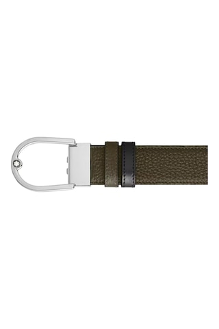 Montblanc Meisterstück Deri 35 Mm Çift Taraflı Kemer 222175 Yeşil