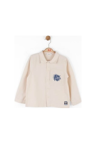 Nk Kids Erkek Çocuk Imagınatıon Gömlek 48508 KREM