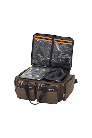 Savage Gear System Box Bag Xl 59l 3 Kutulu Balıkçı Çantası 74244