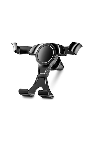 Soulader 360 Derece Dönebilen Ultra Sağlam Araç İçi Telefon Tutucu, Hızlı Ve Kolay Kullanım İçin Tasarlandı Siyah