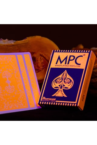 Mpc Fluorescent Pumpkin Edition Premium Oyun Kağıdı Limited Edition Koleksiyonluk İskambil Kartları