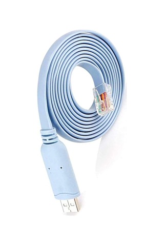 Yüksek Hızlı Usb - Rj45 Konsol Kablosu Uzun Tak Ve Çalıştır, Bilgisayar Veri İletimi Kablosu