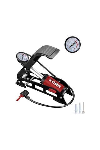 Kobb Kb0901 87psı Analog Basınç Göstergeli Ayak Pompası Fr Kb0901