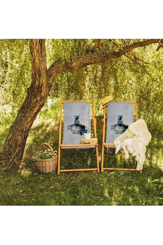 Bluehomeconcept Adawall Home Grey Batman Şezlong