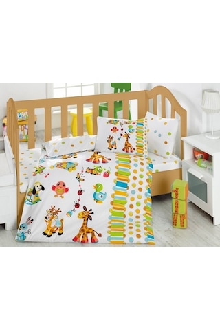 Cotton Box Oyun Bahçesi Turkuaz Bebek Nevresim Takımı