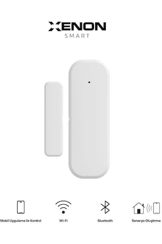 Xenon Smart  Wi-Fi + Bluetooth Destekli Akıllı Kapı ve Pencere Sensörü