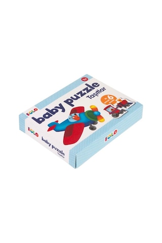 +1 Yaş Taşıtlar Baby Puzzle (Eolo)