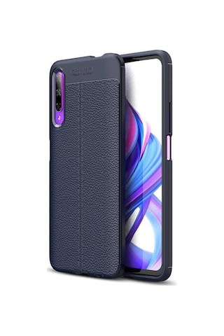 P Smart Pro 2019 Deri Desenli Kamera Korumali Silikon Kilif 564794197