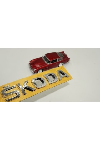 Skoda & Octavia Bagaj Yazısı Seti 2'Li Paket
