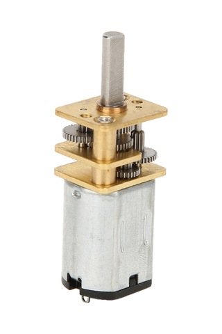 Aubyhe Dc 12v Metal Geri Dönüşlü Motor - Ga12-n20 Modeli, 60/500/1000 Rpm Hız Seçenekleri İle Dayanıklı Metal Dişlialtı