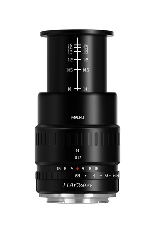 Ttartisan Aps-c 40mm F2.8 Macro Lens Sony E, Siyah