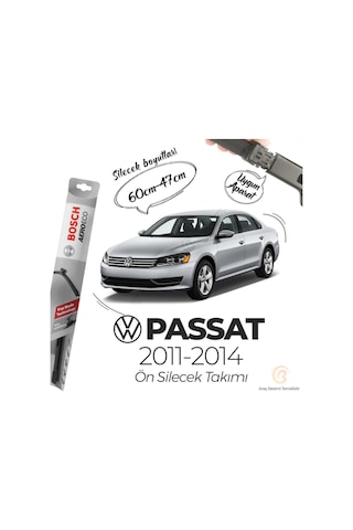Volkswagen Passat B7 Muz Silecek Takımı 2011-2014 Bosch Aeroeco