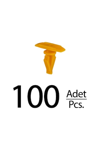 Toyota Daihatsu Hyundai Mazda Subaru Mitsubishi İçin Toz Fitil Klips - 100 Adet