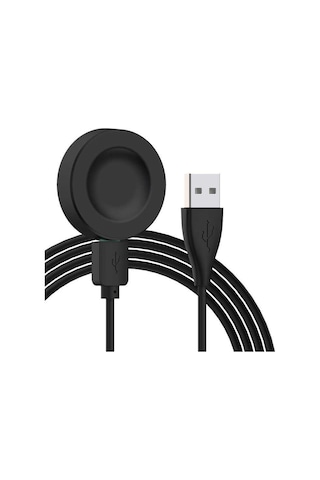 Siyah Huawei Watch 3 Pro Usb Şarj Kablosu-zore