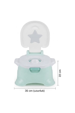 3 in 1 Müzikli Basamaklı Lazımlık Pilli ve Kaydırmaz Tabanlı Eğitici Hijyenik Tuvalet Eğitimi Seti Çok Renkli