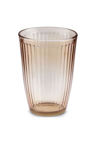 Karaca  Gordes 6'lı Cam Meşrubat Bardağı 370 ml Amber