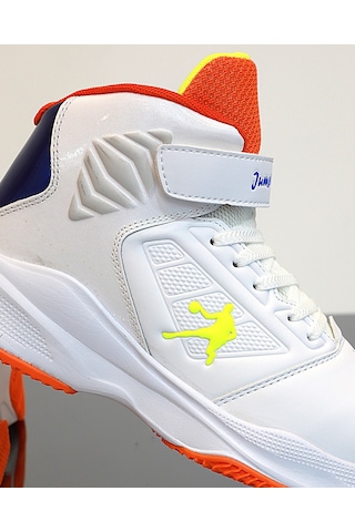 Kidessa 1755-29196 Ultra Hafif Anatomik Tabanlı Unisex Çocuk Beyaz Çok Renkli