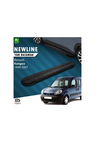 S-dizayn Renault Kangoo Newline Siyah Yan Basamak 183 Cm 1998-2007 A+ Kalite