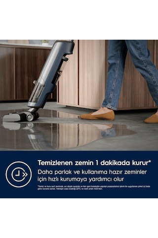 Electrolux Ultimate 800  EW81U3DB 21.6 V Islak Ve Kuru Dikey Şarjlı Süpürge
