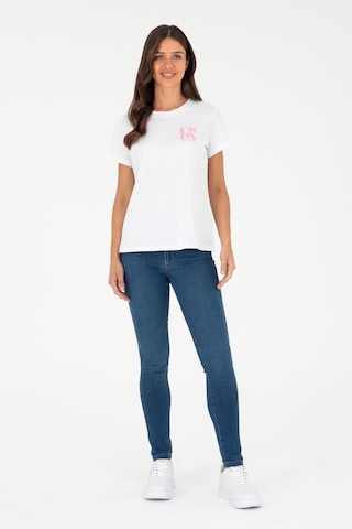 U.S. Polo Assn. Kadın Koyu Mavi Skinny Fit Jean Pantolon 50289155-DN0023