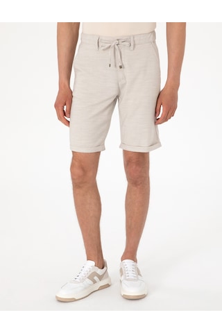 Pierre Cardin Erkek Bej Şort / Bermuda 50305677-vr011 Bej