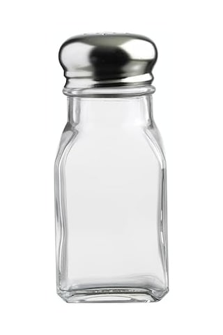 Salt And Pepper Metal Kapaklı 2&apos Li Tuzluk Biberlik Baharatlık 100 Cc Acı Kahverengi