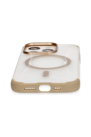 Joko Apple iPhone Uyumlu 15 Pro Hilton Magsafe Kapak - Gold Altın
