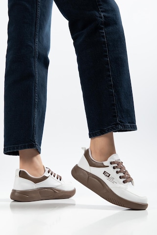 Suins Edla Model Günlük Kadın Spor Ayakkabı Sneaker Beyaz