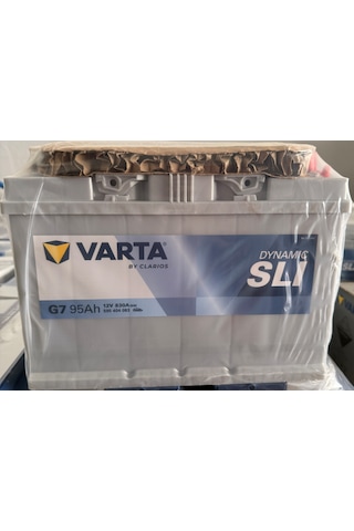 Varta / G7 95 Amper Akü 2026 Tarihli Varta / G7 95 Amper Akü 2026 Tarihli