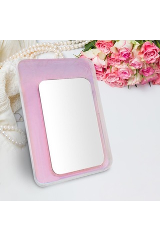 Suntek Cafe Dekorasyonu Için Makyaj Aynası Akrilik Masa