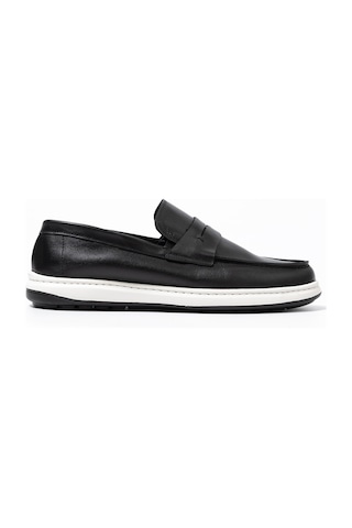 Black Safari Oxford Klasik Erkek Diğer Ka-26y-e15304 John May Mars Shoe Siyah