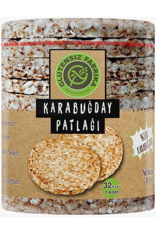 Glutensiz Fabrika Karabuğday Patlağı 2 x 88 G