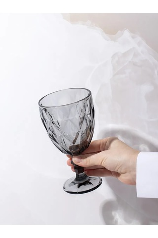 Aura Of Bohemia Kırmızı Ve Beyaz Şaraplar İçin 324 Ml'lik 4 Adet Kadeh Seti 226166609 Gri