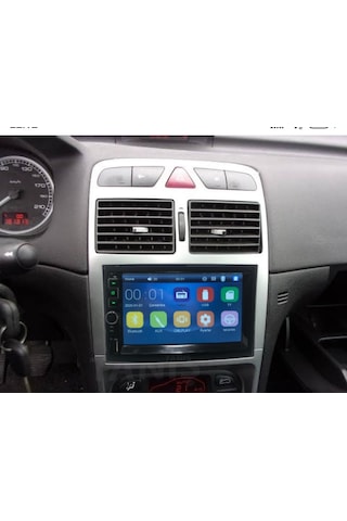 Peugeot 307 Double Teyp Multimedya Bt-Usb Dokunmatik Ekranlı