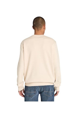 B0a5mc7efl1-r Timberland Front Seasonal Tree Logo Graphic Crewnec Erkek Sweatshirt Krem B0a5mc7efl1-r Krem