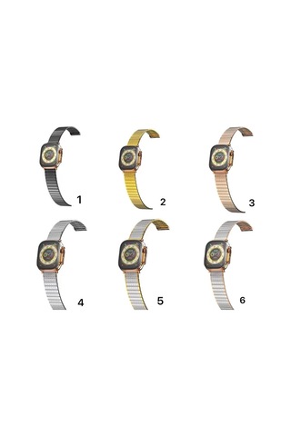 Apple Watch 38mm Made Metal Kordon Saat Değildir - Siyah