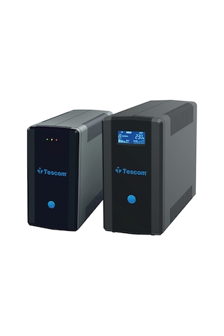 Tescom Leo+ 650VA LED RJ45 Modem Protect UPS Güç Kaynağı