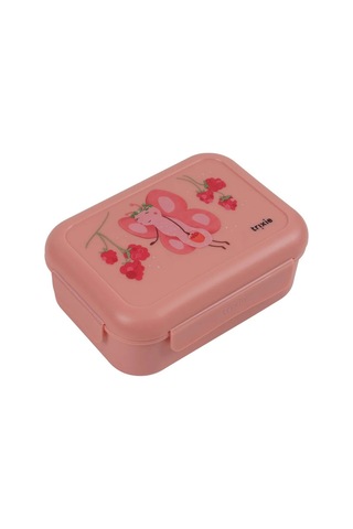 Trixie Fruit Fairy Mrs. Butterfly Klipsli Unisex Çocuk Yemek Kabı 66-153 Pembe