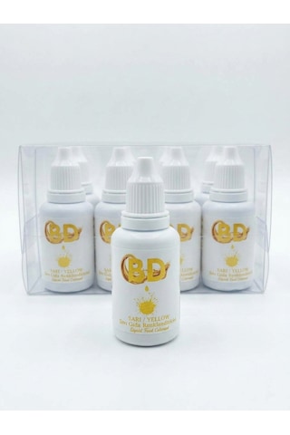 Bd Sıvı Gıda Renklendiricisi Sarı 20 Ml