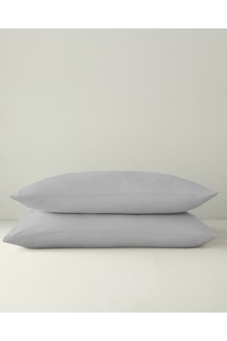 English Home Pure Pamuklu 2'li Yastık Kılıfı 50x70 Cm Çakıl Taşı Çakıl Taşı