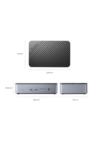Orico D35m2 10in1 Docking Station&disk Kutusu/3.5"hdd&m.2 Nvme Yuvası,hdmı,2.5g Lan,usb3.2,pd100w,type-c