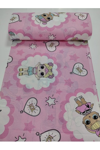 Ranforce Metrelik, Nevresimlik Kumaş - 100x240 Lol Bebek